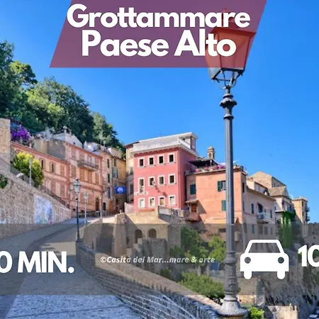 3' A Piedi Dal Mare Casita Del Mar...mare & Arte Гроттамаре